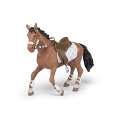 Papo Winter Rider’s Horse Hand Painted Figurine – Heirloom Quality Collectible