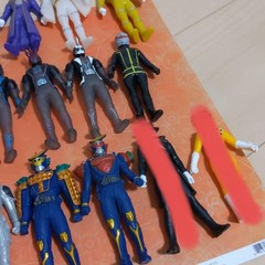 Kamen Rider Sofubi Figures Set 11cm Vintage Collectible Authentic