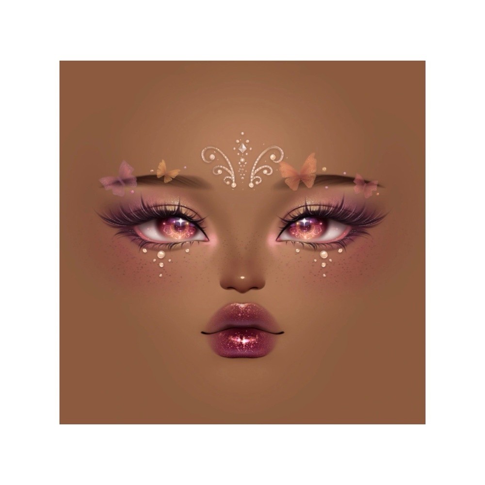 Dress to Impress DTI Dreamy Sparkle Series 1 DLC *UNIQUE FACE* RARE Toy Code
