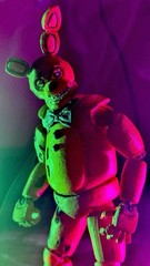 Spring Bonnie Five Nights at Freddy’s Action Figure with Axe, Knife & Hands