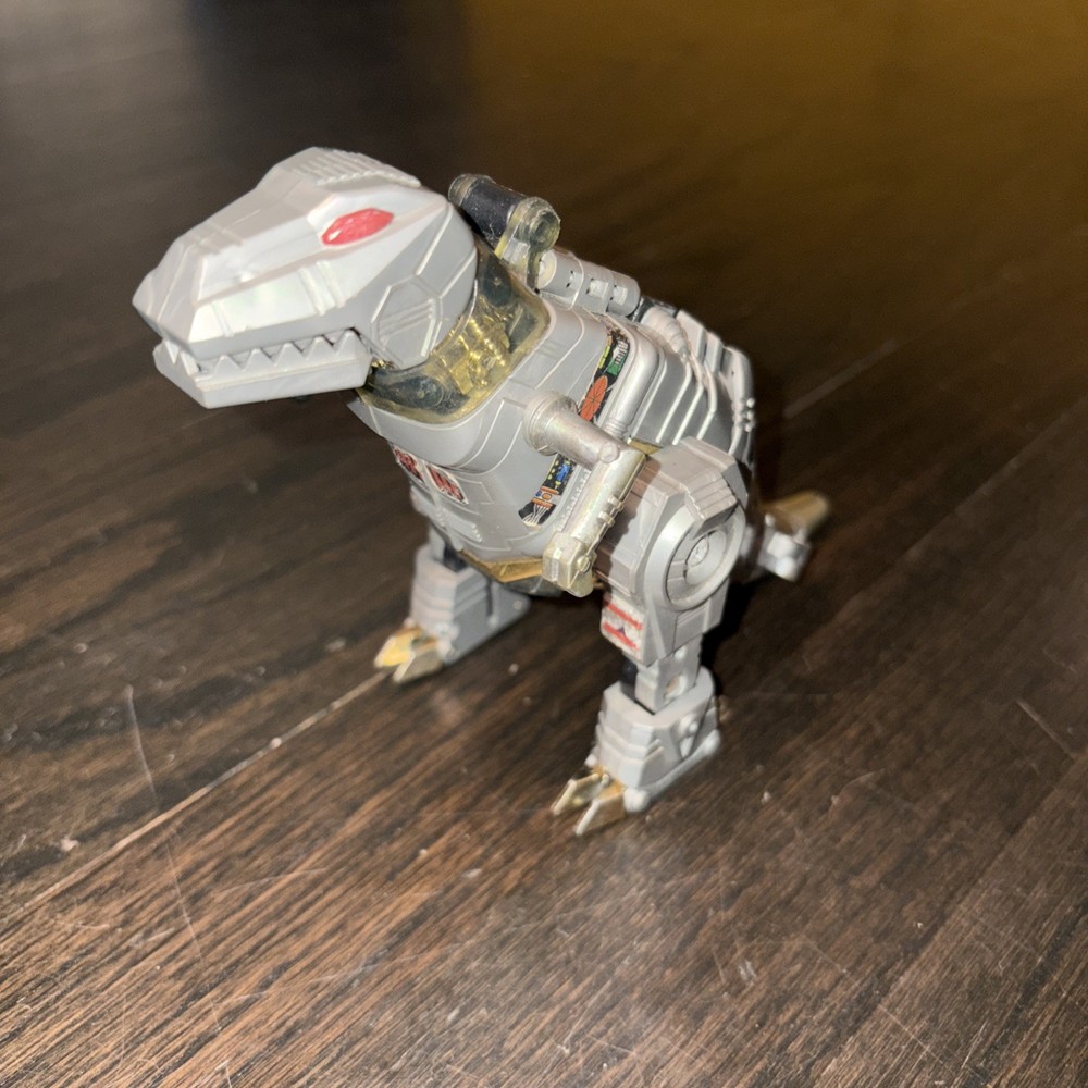 Vintage G1 Transformers Grimlock Dinobot Loose Incomplete Hasbro 85 Autobot