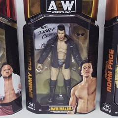 AEW Hangman Adam Page Sammy Guevara Samoa Joe Unrivaled Collection Wrestling Lot