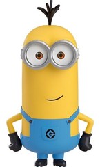 Kevin Good Smile Company Nendoroid 2302 Minions Action Figure NEW Damaged Box
