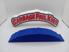 Retro Garbage Pail Kids GPK logo lightbox sign light box sign display