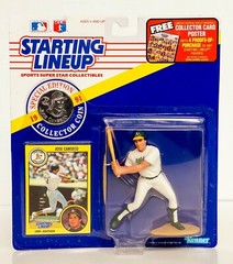 1991 Edition Jose Canseco Starting Lineup Figure includes Collector Coin & Card