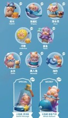 Toyzero+ LuLu the Piggy Deamy Blue Ocean Series Blind Box Confirmed Figure