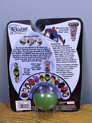 2004 Playing Mantis Marvel Flickers Incredible Hulk Metal Ring Series 1 #7