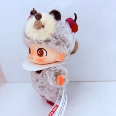 POP MART Dimoo The Secret Theatre Club Series Pendant Plush Doll – Cherry Hoglet