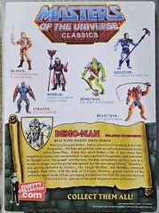 He-Man Masters of the Universe Classics Lot Keldor & Demo Man = Skeletor MOTU