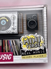MGA’s Miniverse Real Vinyl Mini Playable Music Record Player