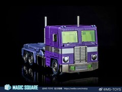 New Magic Square MS-02SG Optimus OP Purpe Shattered Glass version Mp scale