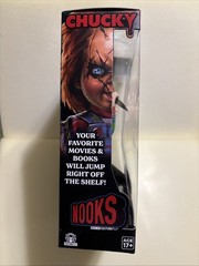 New Chucky Child’s Play 2 Horror Book Shelf Nooks Collectible CultureFly HTF 🔥