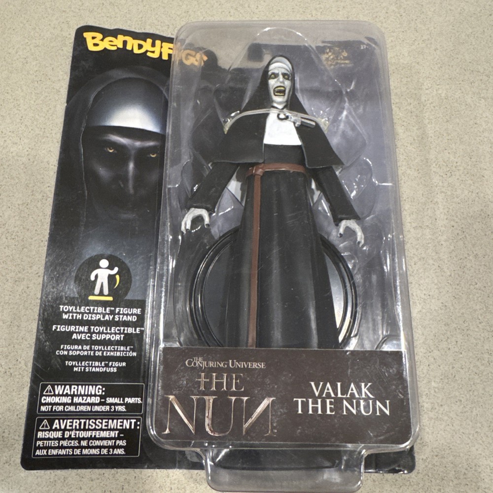 Noble Collection Conjuring Universe The Nun Valak BendyFigs 7″ Action Figure NEW