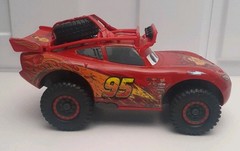 Disney Pixar Cars Radiator Springs 500 1/2 Off Road Lightning McQueen Mattel