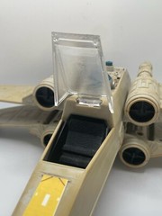 Vintage Star Wars Kenner X Wing Canopy & Laser Cannons Set Repro 1978 X-Wing