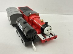 Tomy Thomas Plarail James with Tar Tanker and Troublesome Truck