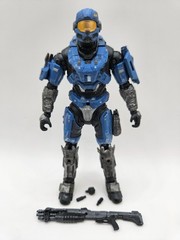 Mcfarlane 2010 Halo Reach Blue Spartan Hazop Adult Owned Complete NM+