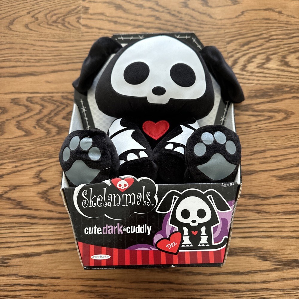 Super Rare Skelanimals DAX Large Plush 2009 SAMPLE Product from Jakks Pacific HQ