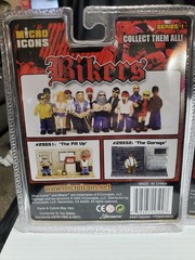 Set Of 3 Micro Icons Bikers Series 1 .All have magnetic feet 2000-2009 Original