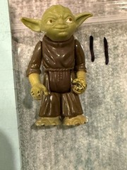 Vintage 1980 Kenner Star Wars YODA Figure Loose No Accessories Hong Kong
