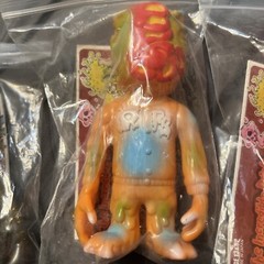 Real Head X POPSODA sofubi vinyl kaiju Lulubell Toys Lot Of 3