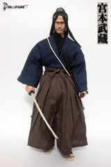 Miyamoto Musashi Rooted Hair Head＆Clothing Sets 1/6 Action Figure DOLLSFIGURE