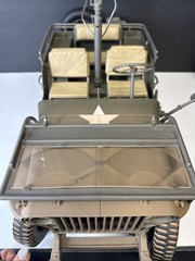 Hasbro GI Joe 12″ WWII 1941 Jeep Willys US Army 1:6 Scale W/ Turret Gun (2001)