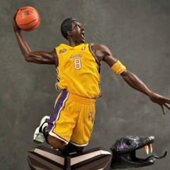 Basketball star NBA GK Kobe Black Mamba Hurricane model ornaments boxed