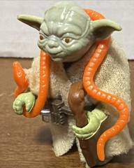 Vintage 1980 Kenner Star Wars ESB Nm Yoda Orange Snake Complete Original *112