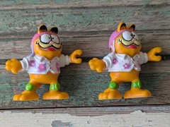 1980’s Vintage Lot of 14 Garfield Figures PVC Odie by Jim Davis