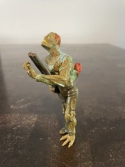 MIB Men In Black Alien Attack Edgar Action Figure & Stand Galoob Vintage 1996