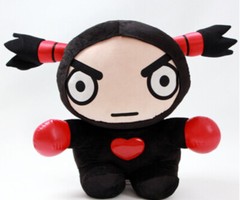 Rare XXL 60CM PUCCA Garu Cute Plush Doll Soothing Toy Collectible Figure