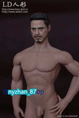 LDDOLL 30CM 1/6 Finger Bone Flexible Seamless Silicone Muscle Body Action Figure