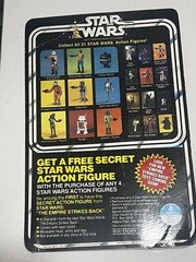 VINTAGE KENNER STAR WARS 1977 LEIA ORGANA 21 BACK C SECRET OFFER RARE CARD MOC