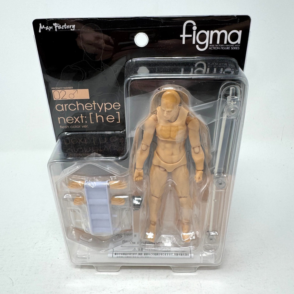 Max Factory Figma Archetype Next He Flesh Color Figure Brand New Authentic