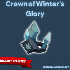Roblox: Crown of Winter’s Glory❄️ Exclusive Accessory
