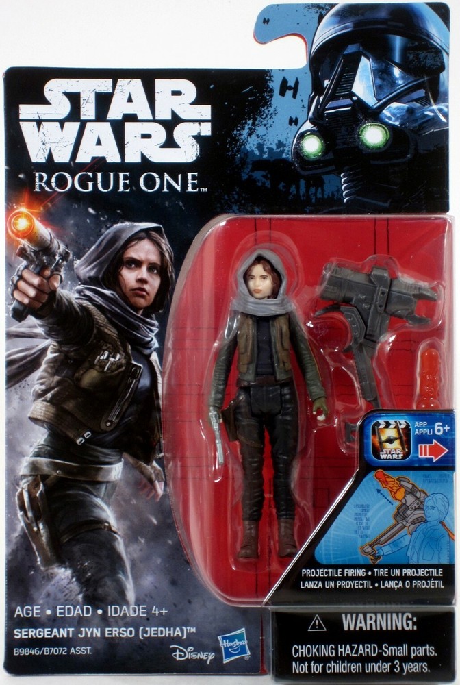 Hasbro Star Wars Rogue One SERGEANT JYN ERSO (JEDHA) 3.75 action figure NEW!