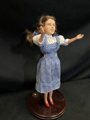 VTG 1988 MULTI TOYS Wizard Of Oz 10” DOROTHY (Judy Garland) DOLL & *Red Shoes*