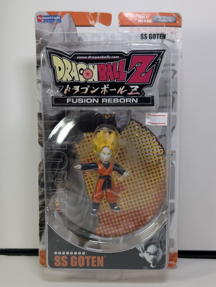 Jakks Pacific 2007 Dragonball Z Fusion Reborn SS Goten Factory Sealed Damaged