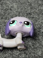 Littlest Pet Shop LPS 1367 Dachshund Dog Figure Hasbro 2005 Toy Collectible