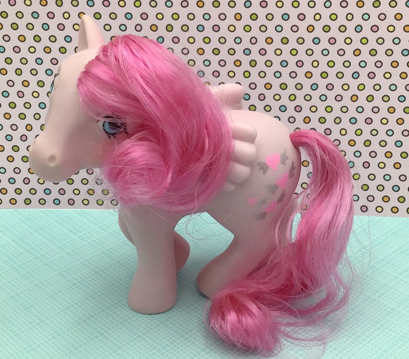 My Little Pony G1 Heart Throb Pegasus Pink Mane Tail Wings Vintage 1984