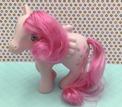 My Little Pony G1 Heart Throb Pegasus Pink Mane Tail Wings Vintage 1984