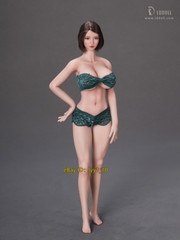 LDDOLL 1/6 28xl Female Silicone Seamless Body 12″ Action Figure fit YM Head