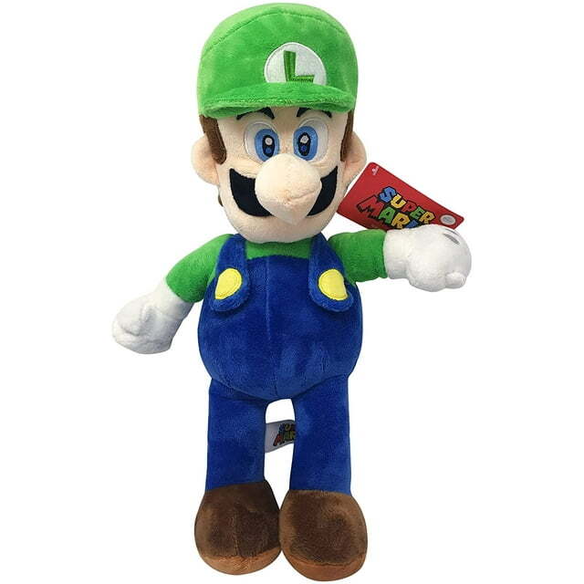 Nintendo Super Mario – Luigi 12″ Plush Stuffed Doll