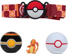 Pokemon Clip ‘N’ Go Poke Ball & Dive Ball Belt Set – Charmander – New/Sealed