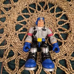 ✳️Mattel 2001 Action Figure 7701A Blue Gray Black White Red Yellow Plastic#️⃣26