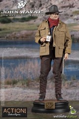 John Wayne 1/6 Deluxe Edition Figure w/ Hands, Rifle, Revolver +