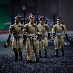 40th Anniversary Ghostbusters O-Ring Action Figure Set – 4 Figures & Accessories