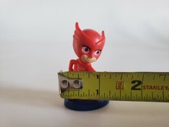 Just Play PJ Mask Owlette Pose PVC 2.25 In. Cake Topper Figure