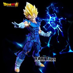 26.5cm Dragon Ball Z Majin Vegeta PVC Anime Action Figure Collectible No Box